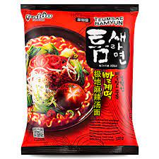 Paldo 极地麻辣汤面 120g | Paldo Instant Noodles Teumsae Ramyun Hot&Spicy Flavor 120g