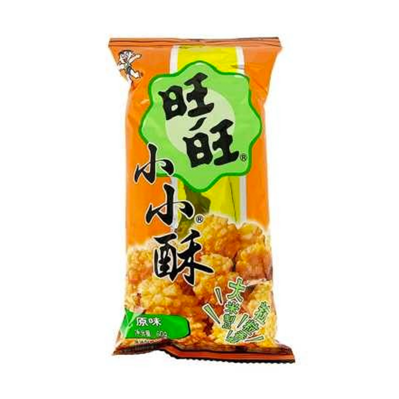 旺旺 小小酥 轻辣味 60g | Want want Mini Fried Rice Light Spicy Flavor 60g
