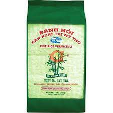 竹树牌 越南米粉 绿色 340g | Bamboo Tree Fine Rice Vermicelli Green 340g