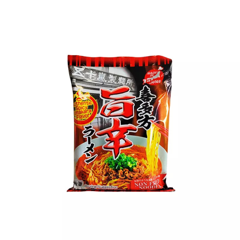 日本 SEIMEN IGARASHI 喜多方辣拉面 101g | JP SEIMEN IGARASHI Instant Ramen Kitakata Spicy Umakara 101g