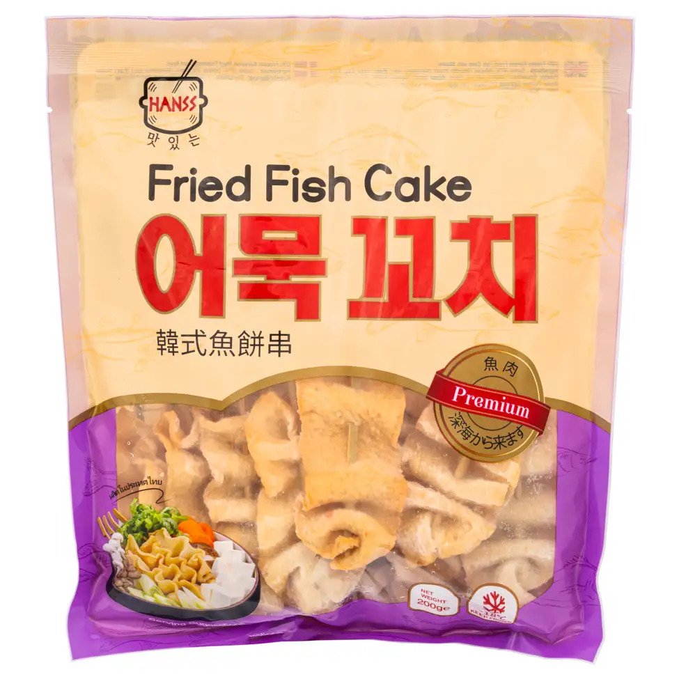 HANSS Korealaiset kalavartaat 200g | HANSS 韩式鱼饼串 200g