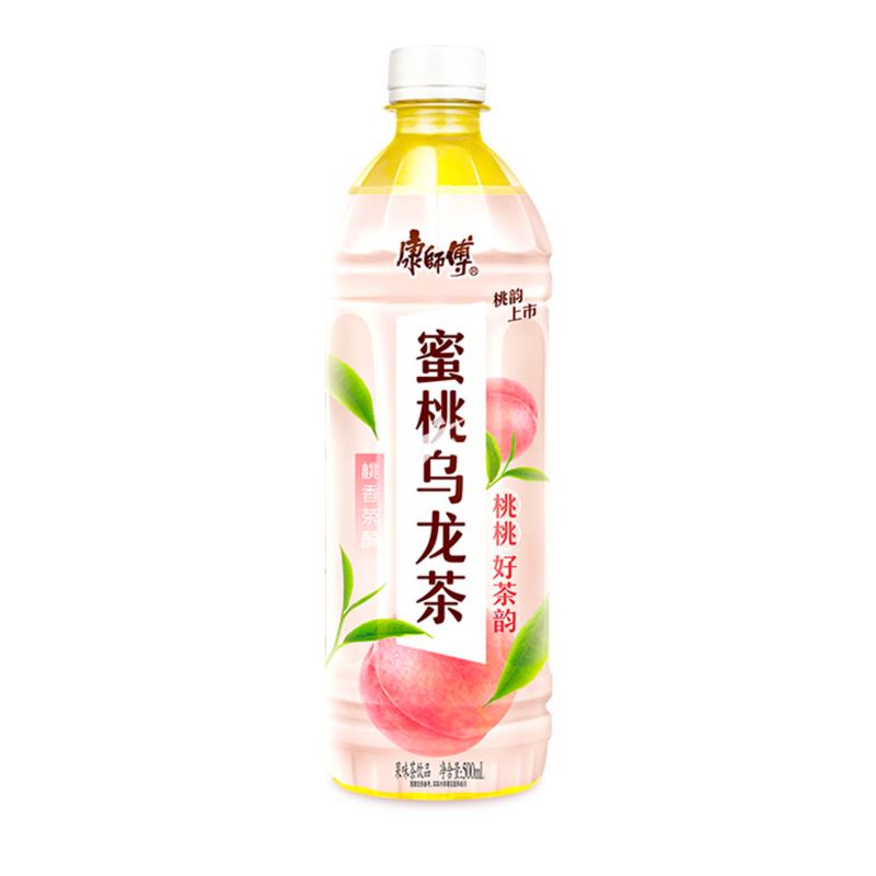 康师傅 蜜桃乌龙茶 500ml | Mr.Kon Peach Oolong Drink 500ml