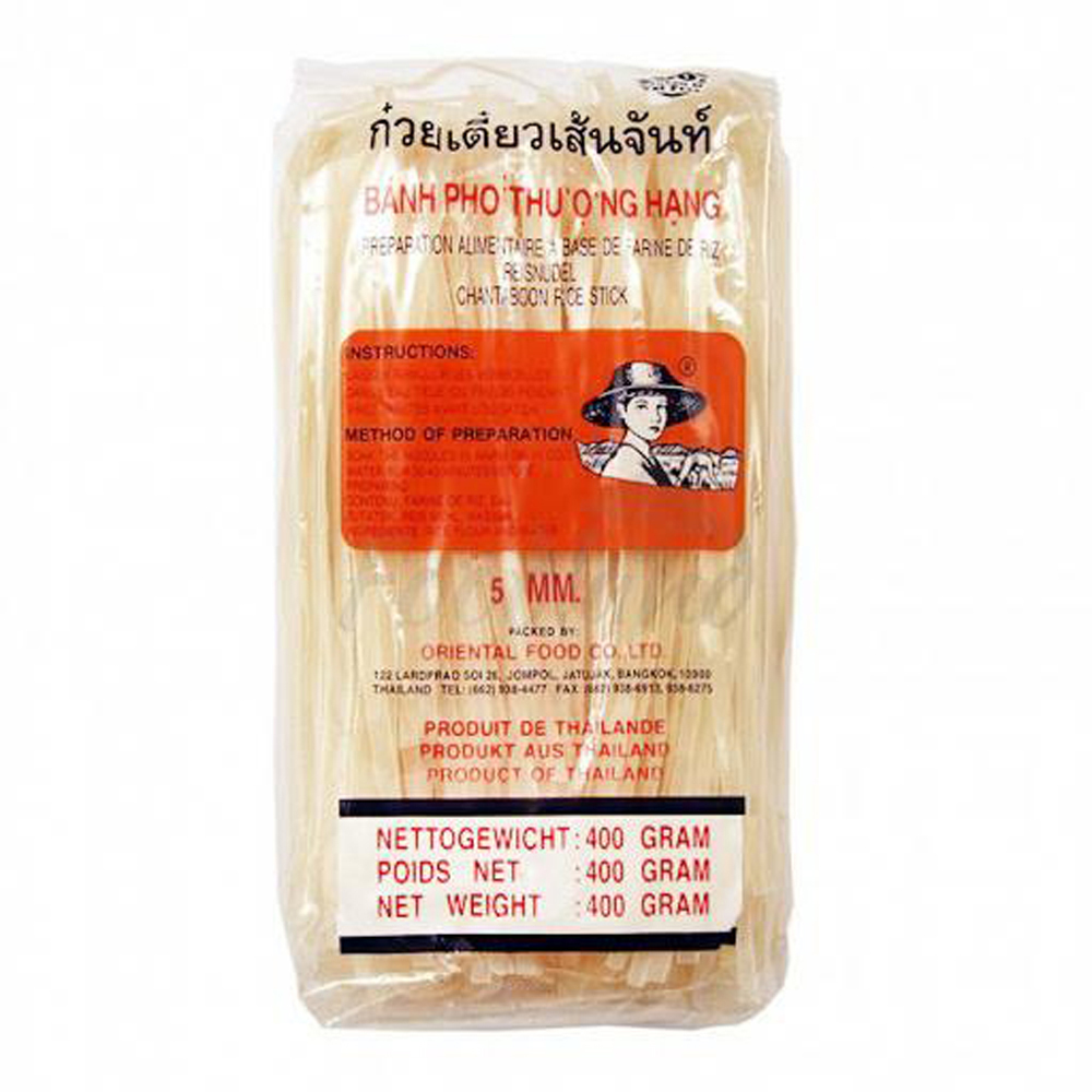 Farmer 河粉 (5mm) 400g | Farmer Rice Sticks (Straight) 5mm 400g