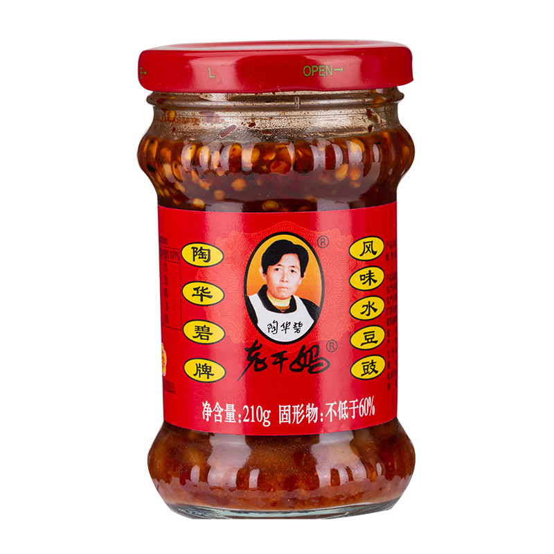 LGM Fermented Soybean with Chili 210g | 老干妈 风味水豆豉 210g