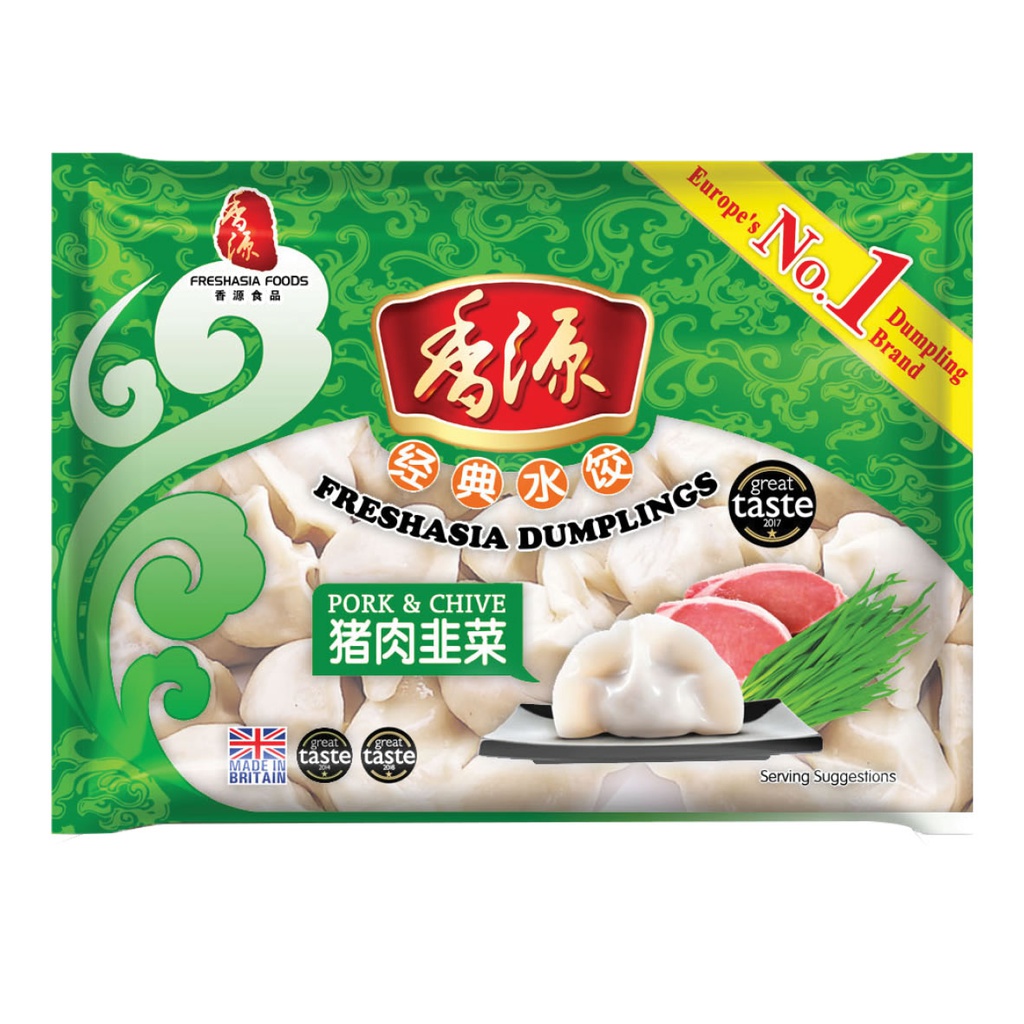 香源 猪肉韭菜水饺 400g | FF Pork & Chive Dumplings 400g