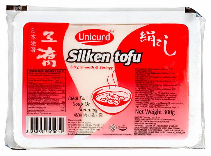 Unicurd T01 Silkkinen Tofu 300g  