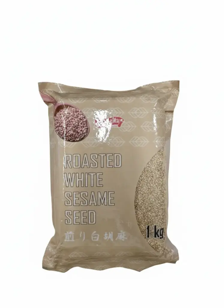 Roasted white sesame 1kg |  烘焙白芝麻(熟)1kg