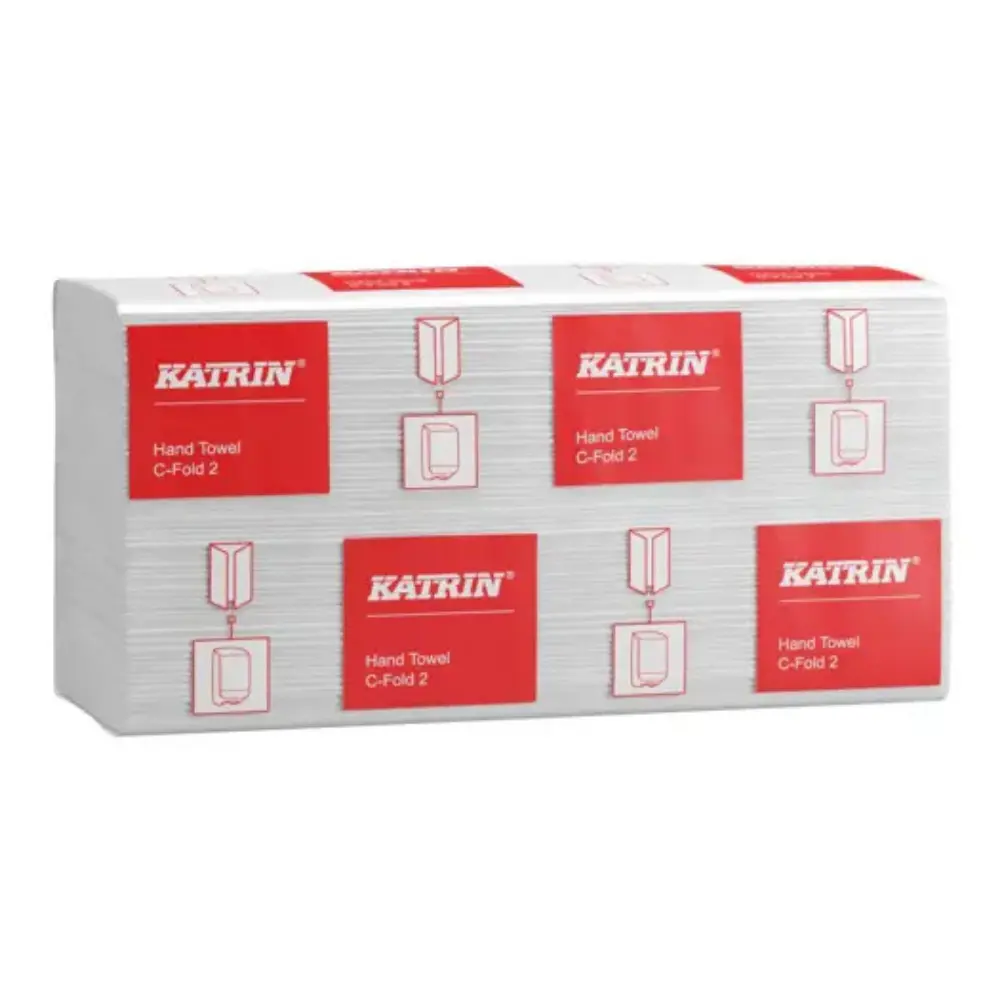 Katrin Hand Towel C-fold 2  2 Layer  | Katrin 厨房擦手纸 双层