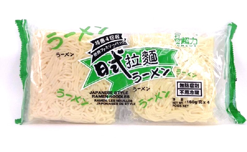 Chewy Japanese Ramen Noodle 640g | 超力 日式拉面 640g