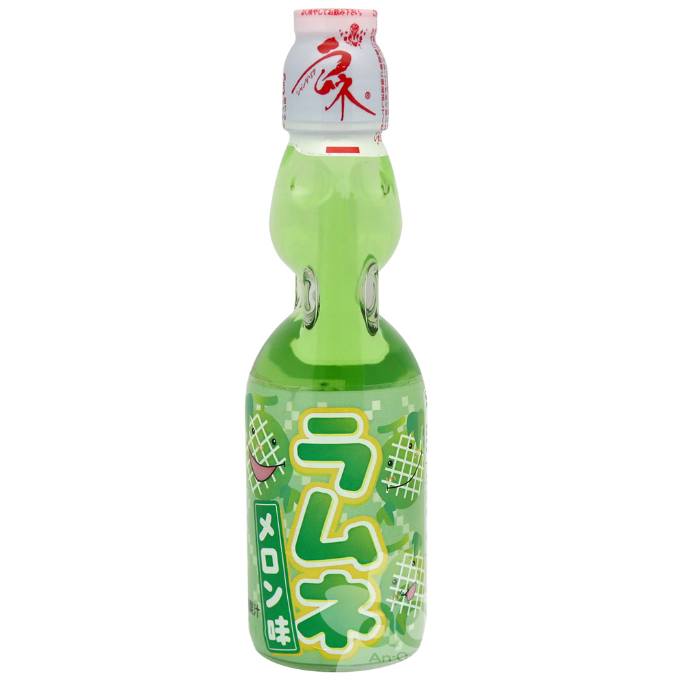 日本弹珠饮料(瓜果味)200ml | Ramune melon drinks 200ml