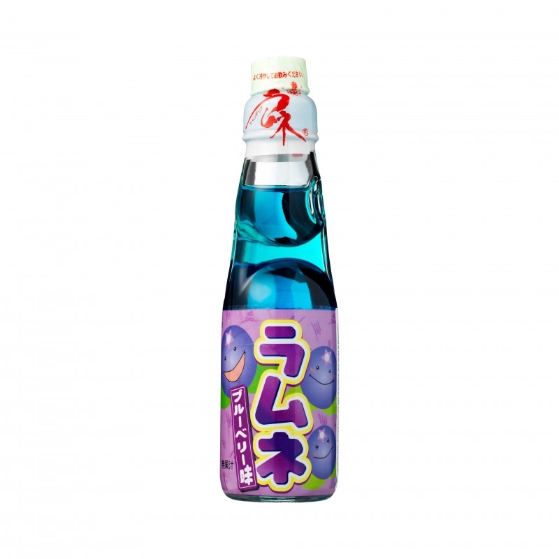 日本弹珠饮料(蓝莓味)200ml | Ramune Blueberry drinks 200ml