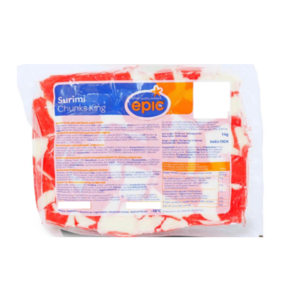 Epic 蟹肉块 1kg | Epic Surimi chunks red 1kg