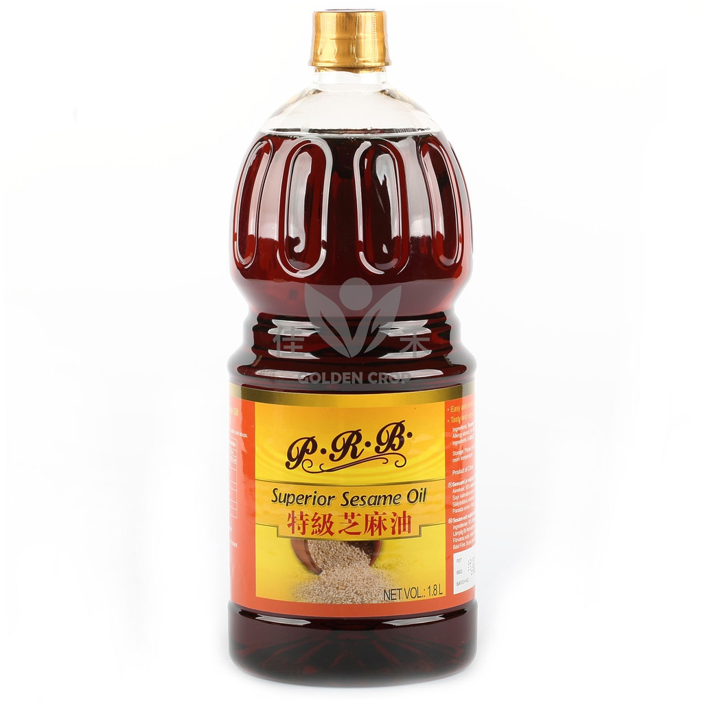 PRB Superior seesamiöljy 1,8 l | 珠江桥 特级芝麻油 1.8L