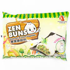 Sieni ja vihannestäytteiset pullat (Kasvis) 480g | 香源 青菜香菇包 480g