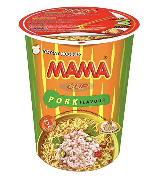MAMA Instant noodles Pork Flav. Cup 70g | MAMA 猪肉味 杯面 70g