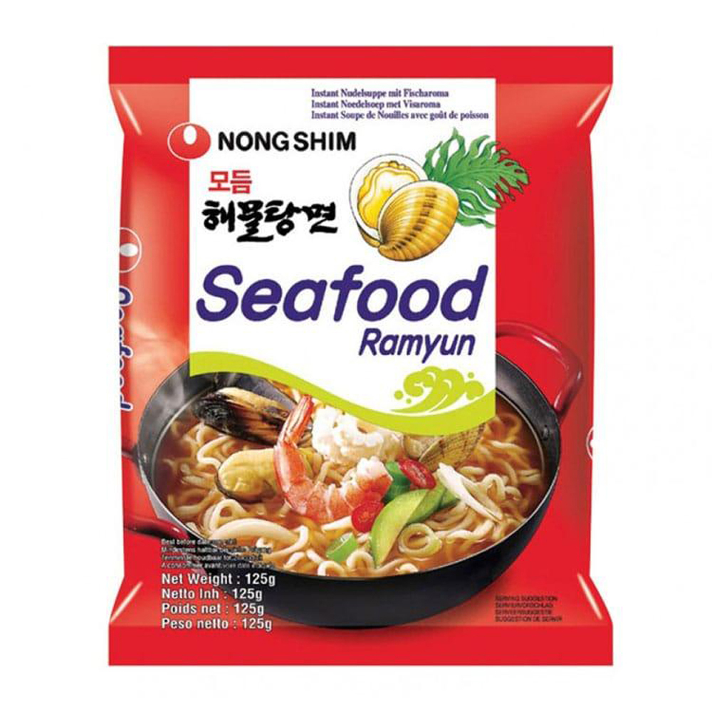 农心 海鲜味拉面 125g | NongShim Instant noodles seafood 125g