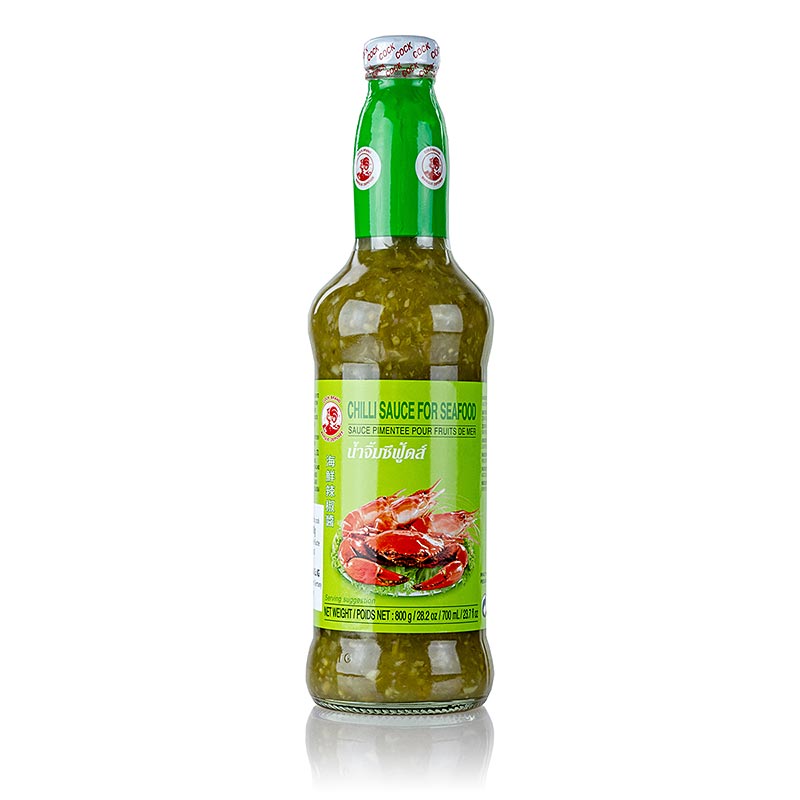 Cock Brand Chili Sauce for seafood Green 800g