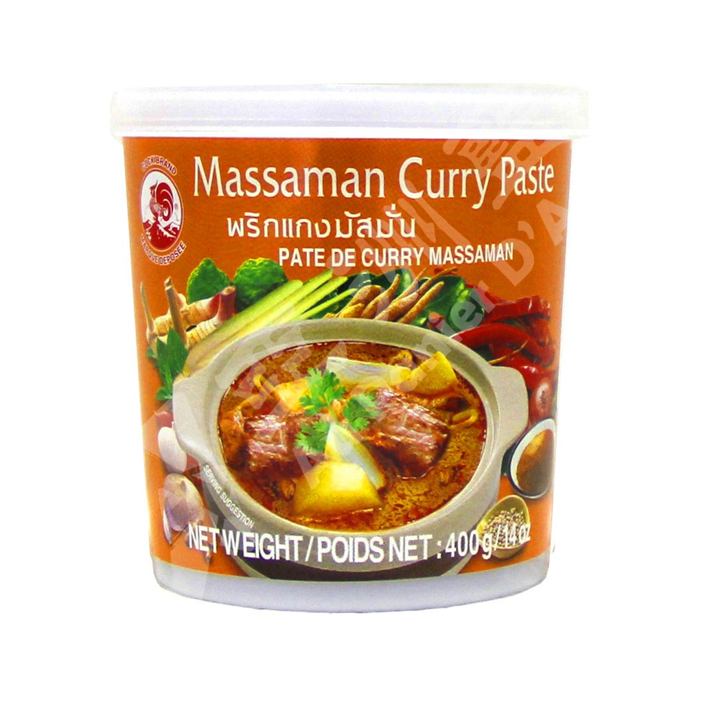 Massaman currytahna 400g | 公鸡牌 咖喱酱 (Massaman) 400g