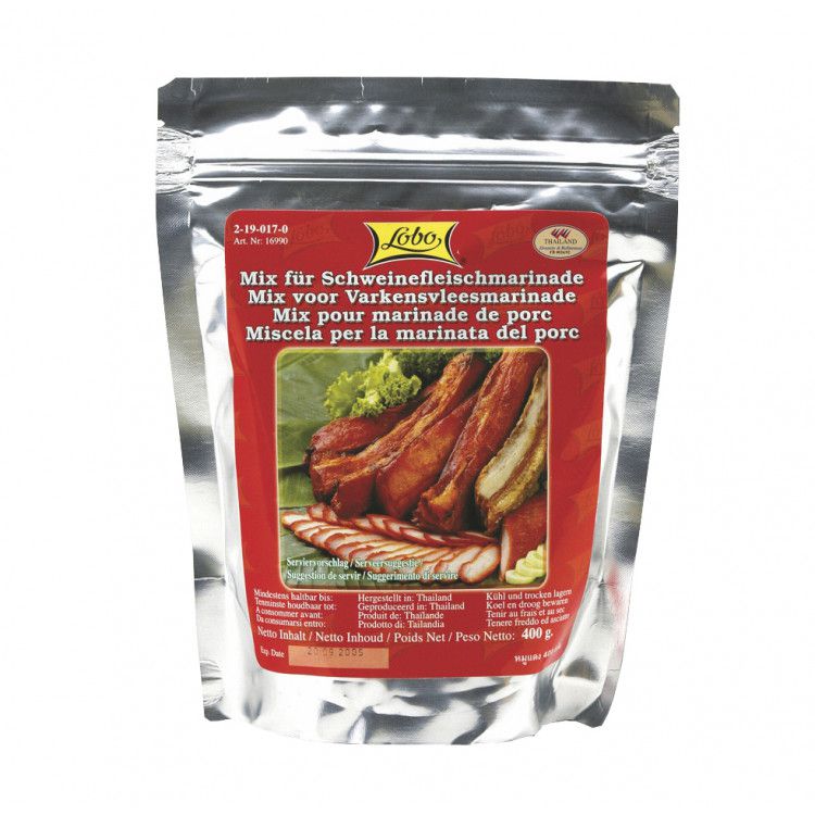 LOBO Maustetahna Punaiselle Paistetulle Porsaanlihalle 400 g | LOBO 烤猪肉叉烧调味料 400g