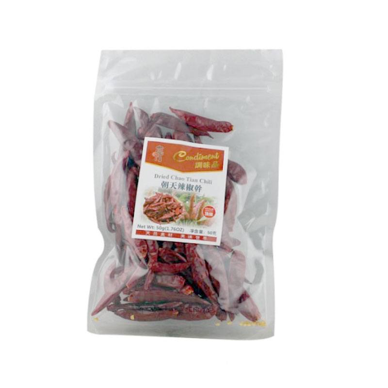 太阳门 朝天干辣椒 50g | TYM Chao Tian Chili 50g