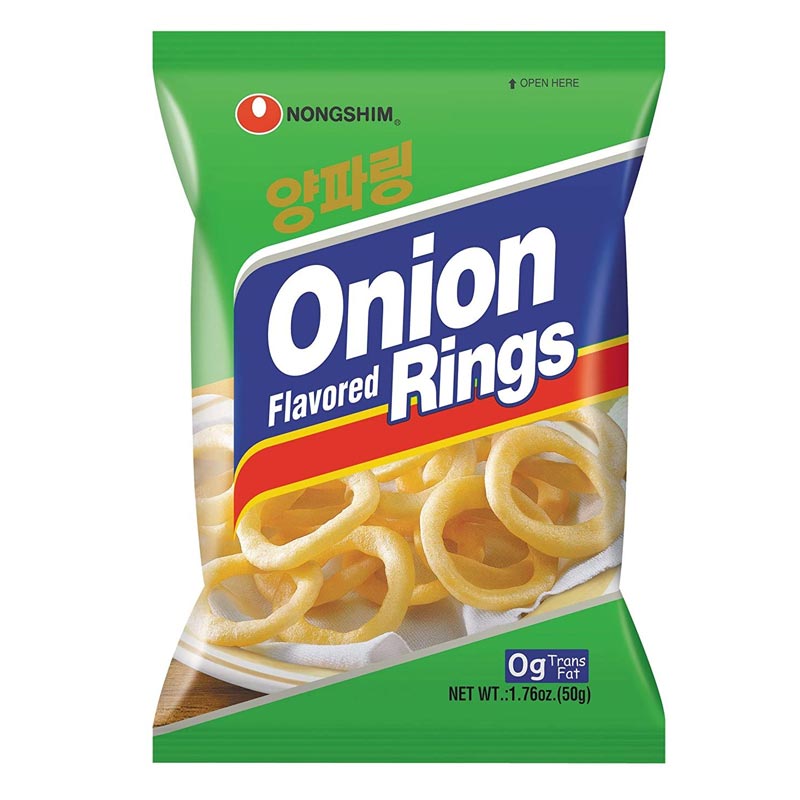 Nong Shim Onion Rings (Yangparing) 50g | 农心 洋葱圈 50g