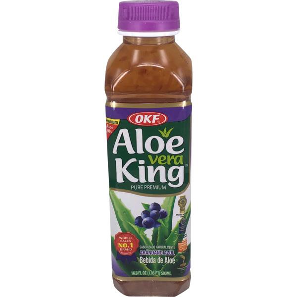 OKF Aloe Vera -juoma, mustikan maku 500ml | 蓝莓饮料 500ml