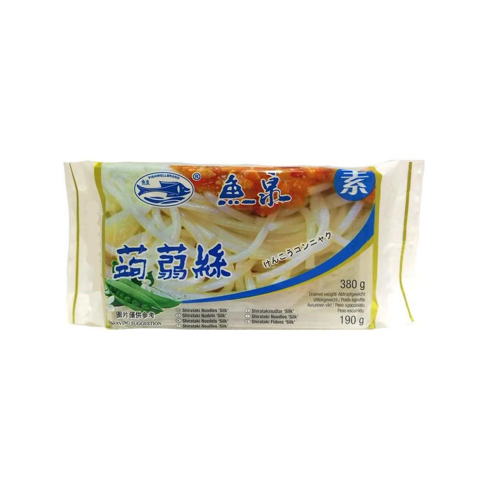 鱼泉 白泷(蒟蒻)面丝 380g | Fish Well Shirataki Noodles Silk 380g