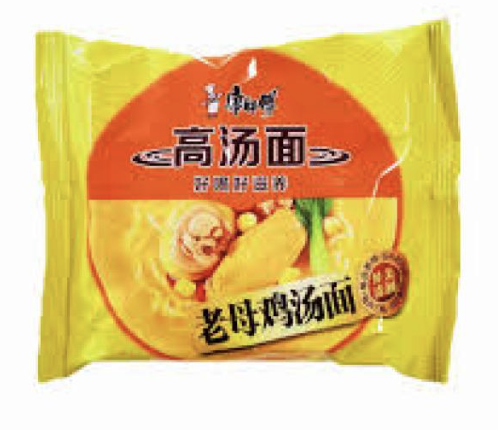 康师傅 高汤面 老母鸡汤方便面 110g | Mr.Kon Instant Noodles Chicken Soup Flav. 110g