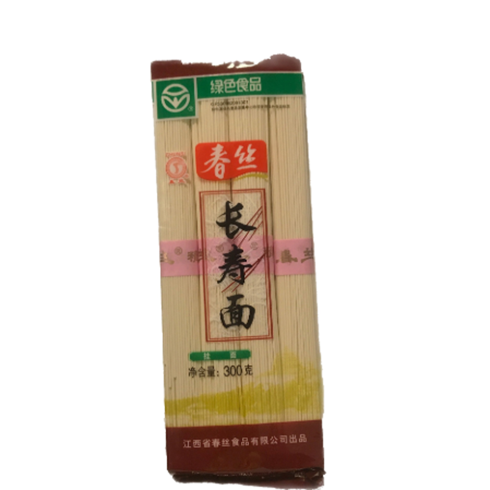 春丝 长寿面 300g | Chunsi Longlife Noodles 300g