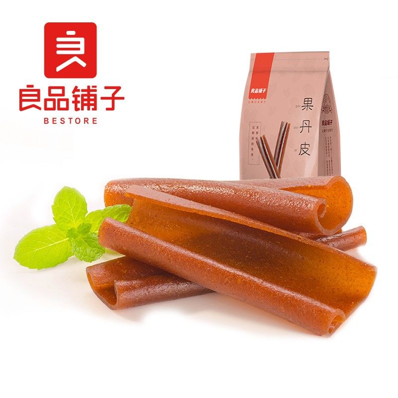 良品铺子 果丹皮 250g | Bestore Candied Hawthorn Rolls 250g