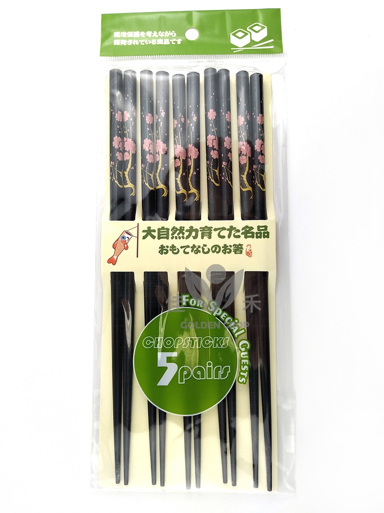 黑色梅花漆筷 | Japanese Chopsticks Black