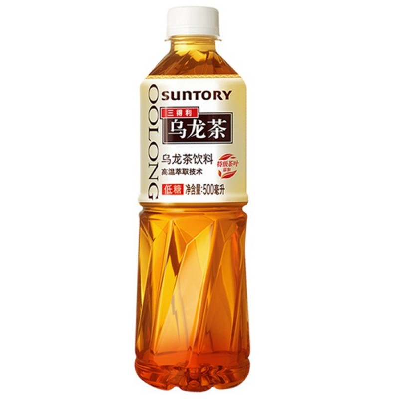 三得利 乌龙茶 特级茶叶 低糖 500ml | Suntory Oolong Tea Low Sugar 500ml