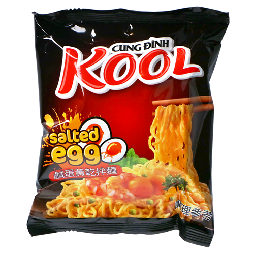 VN Cung Dinh Kool 方便面 咸蛋味 90g | VN Cung Dinh Kool Brand Instant Noodles Salted Egg Flavor 90g