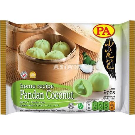 PA Pandan Coconut Bun 270g | PA 香兰椰子馒头 270g