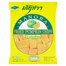 MANORA Fried Pumpkin Chips 65g | MANORA 南瓜干 65g