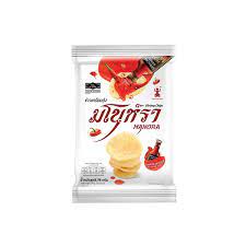 MANORA Fried Shrimp Chips Sriracha Flavor 75g | MANORA 虾片 是拉差味 75g