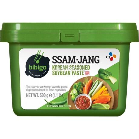 必品阁 包饭酱 500g | BIBIGO Ssamjang Mild Seasoned Soybean Paste 500g