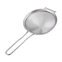 25cm (油捞/撇渣器) 特厚密集细网不锈钢柄笊篱 /个  | Strainer 9ich - 25cm For Oil (kpl)