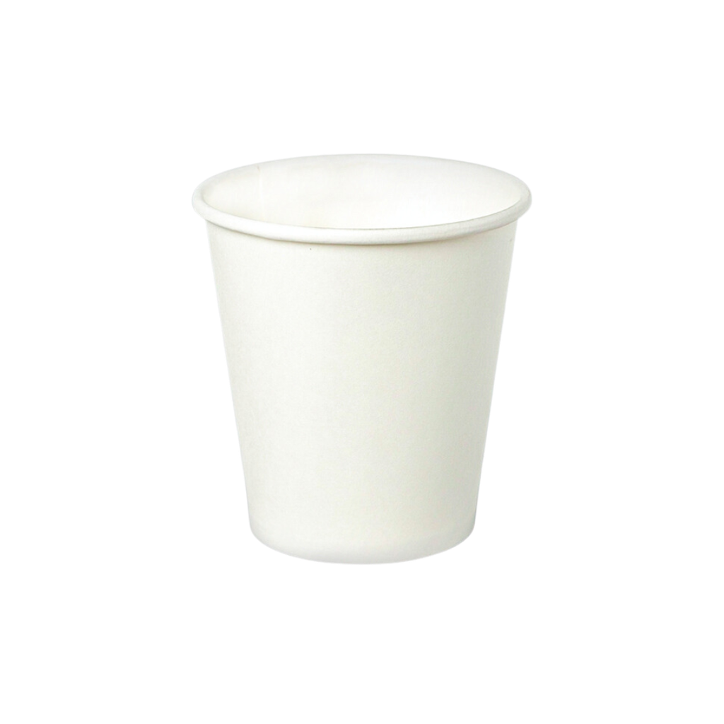 White Paper Cup 268ml (50pcs/unit) | 白色纸杯 咖啡杯 268ml (50个/条)