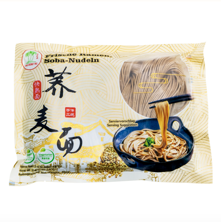 TCT tuore tattarinuudelit 荞麦面 400g  