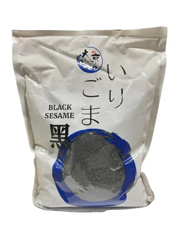 禾味 烘焙熟黑芝麻 1kg | Kmi Roasted black sesame 1kg