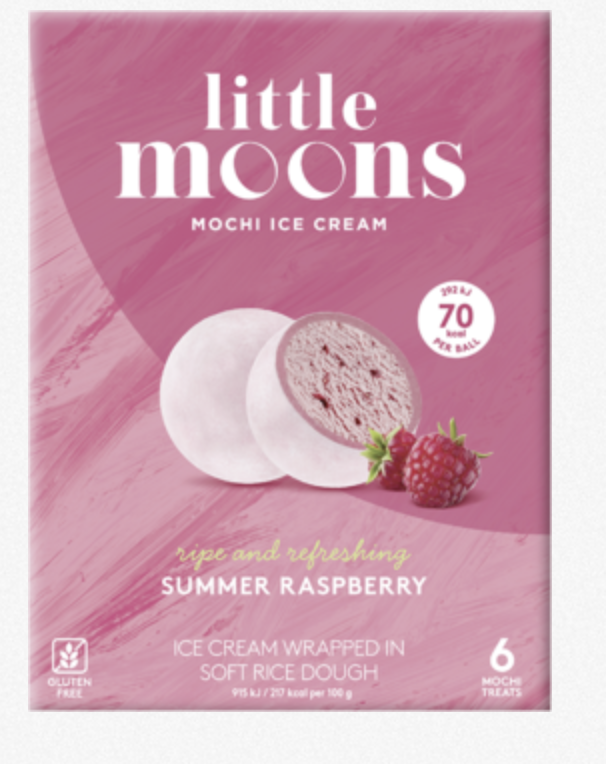 小月亮 麻薯冰淇淋 (覆盆子) 192g | Little Moons Mochi (Raspberry) 192g