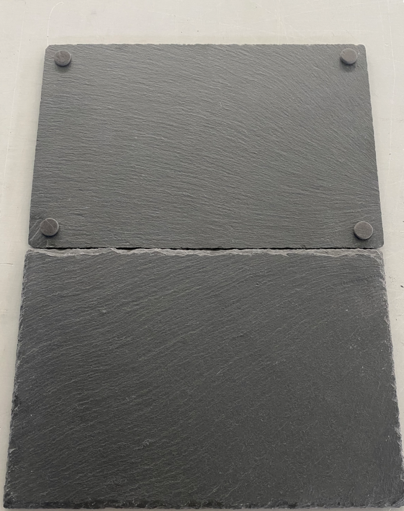 Mustaliuskalevyinen sushitarjotin 30*25 cm  |  寿司石板托盘 30*25 cm