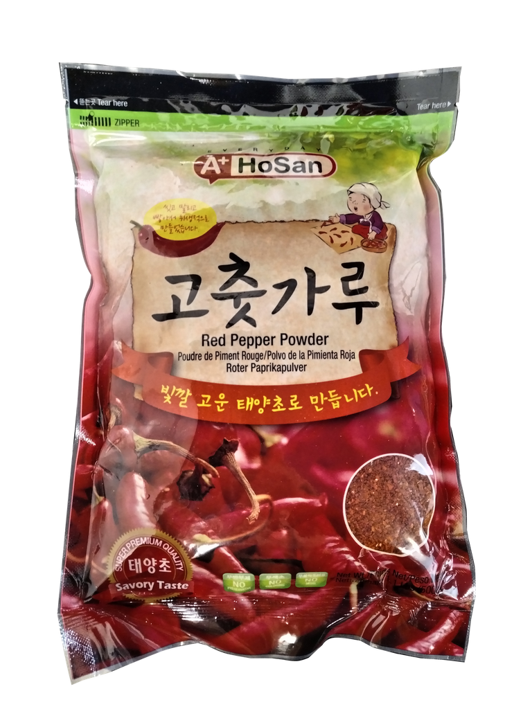 Hosan Punainen Chilijauhe, Karkeajauheinen  1kg | Hosan 韩国泡菜辣椒粉 粗粉 1kg