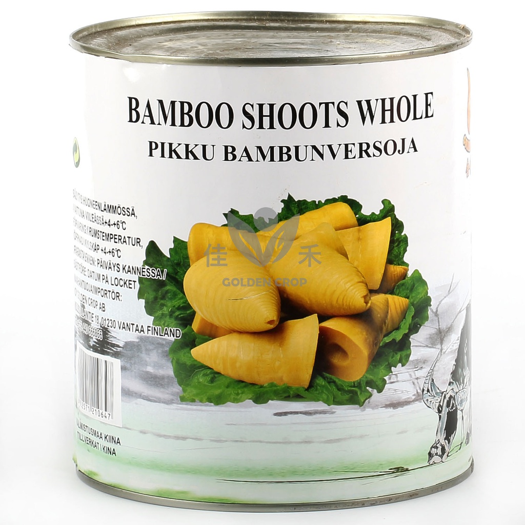 Bamboo shoots whole (Tips) 2950g | 笋尖 2950g