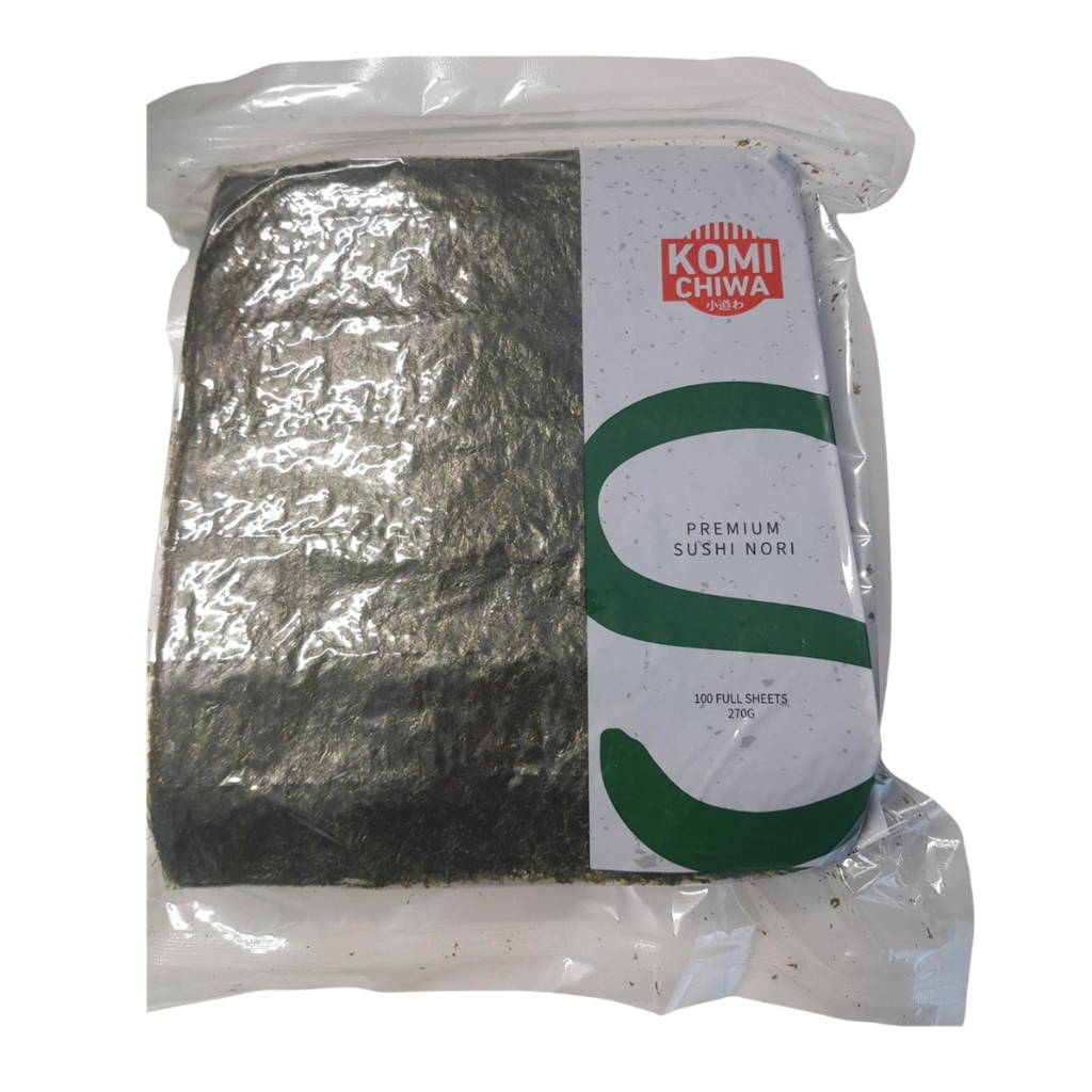 Komichiwa/Kmi Roasted Seaweed 100pcs 250g | 中国寿司紫菜 100张/250克/包