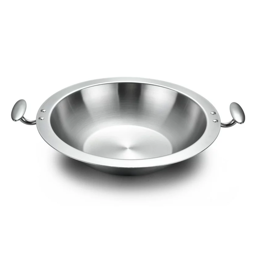 Yuanyang Hotpot 32cm | 清汤火锅(椭圆柄) 32cm