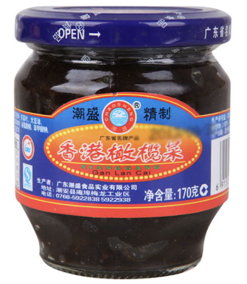 CHAOSHENG Olive Pickles 170g | 潮盛 橄榄菜 170g
