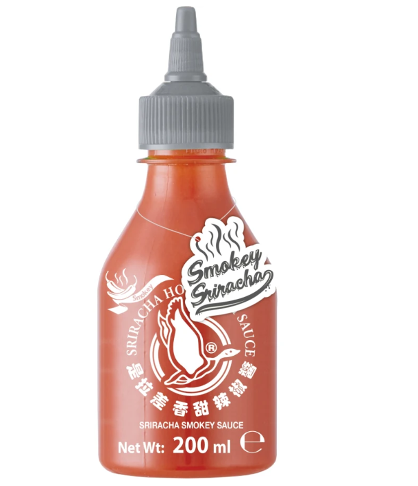Sriracha savunmakuinen chilikastike 200ml | 飞鹅牌 Sriracha 烟熏味辣椒酱 200ml
