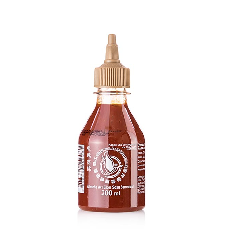 FLYING GOOSE Sriracha Extra Garlic Chilli Sauce 200ml | 飞鹅牌 是拉差 蒜香辣椒酱 200ml